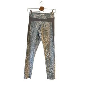 NILS Lucy Baselayer Pants XS High Rise Ankle Fleece Lined Sweat-wicking Leggings